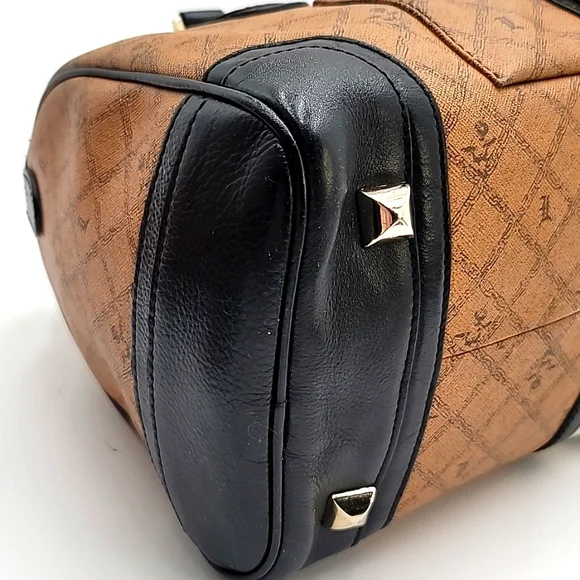 LAMB 🐑Gwen Stefani Mandeville Monogram Leather Satchel Boston Speedy Doc…